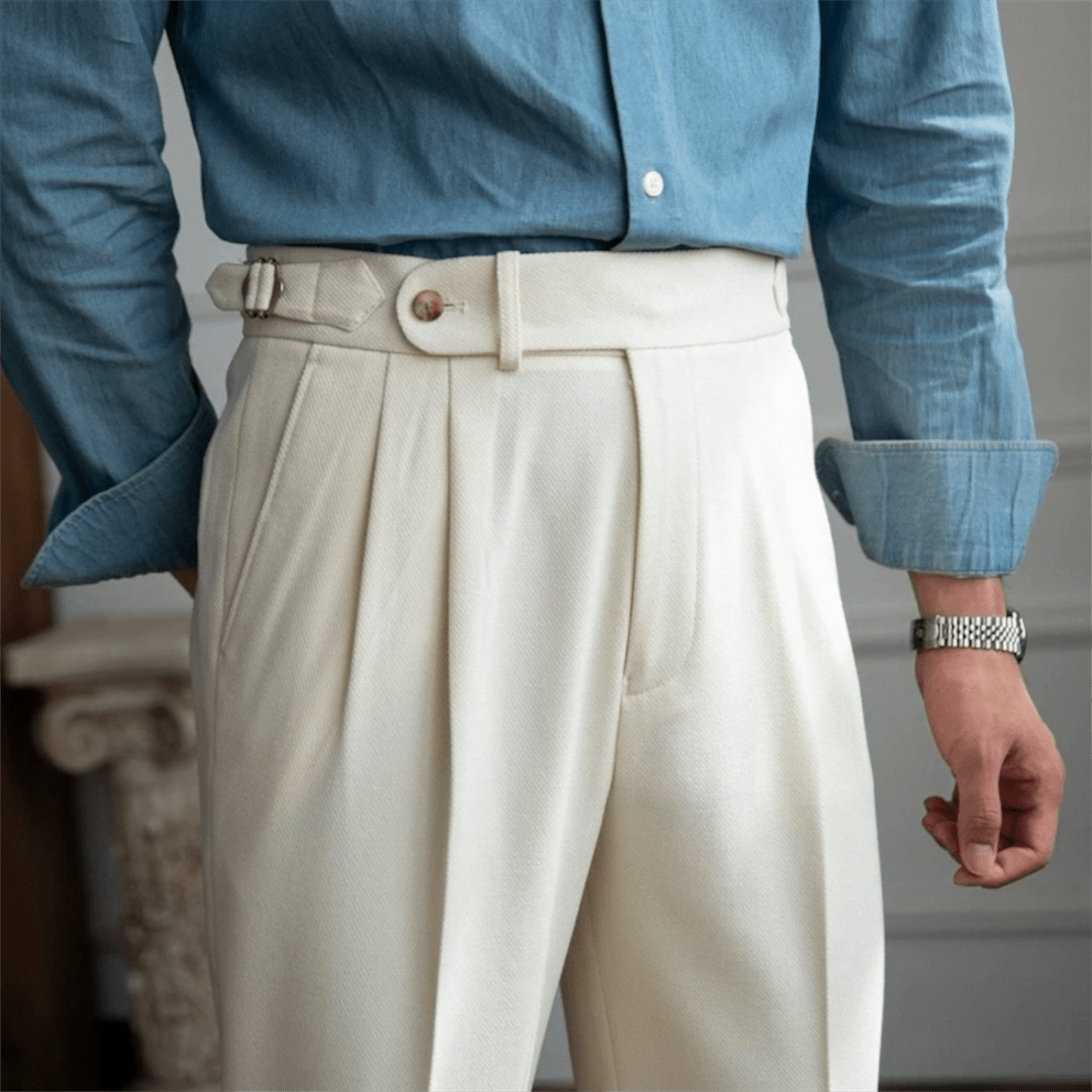 Old Money Pleated Trousers - Gentlemen X