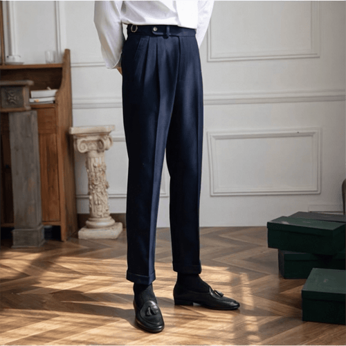 Old Money Pleated Trousers - Gentlemen X