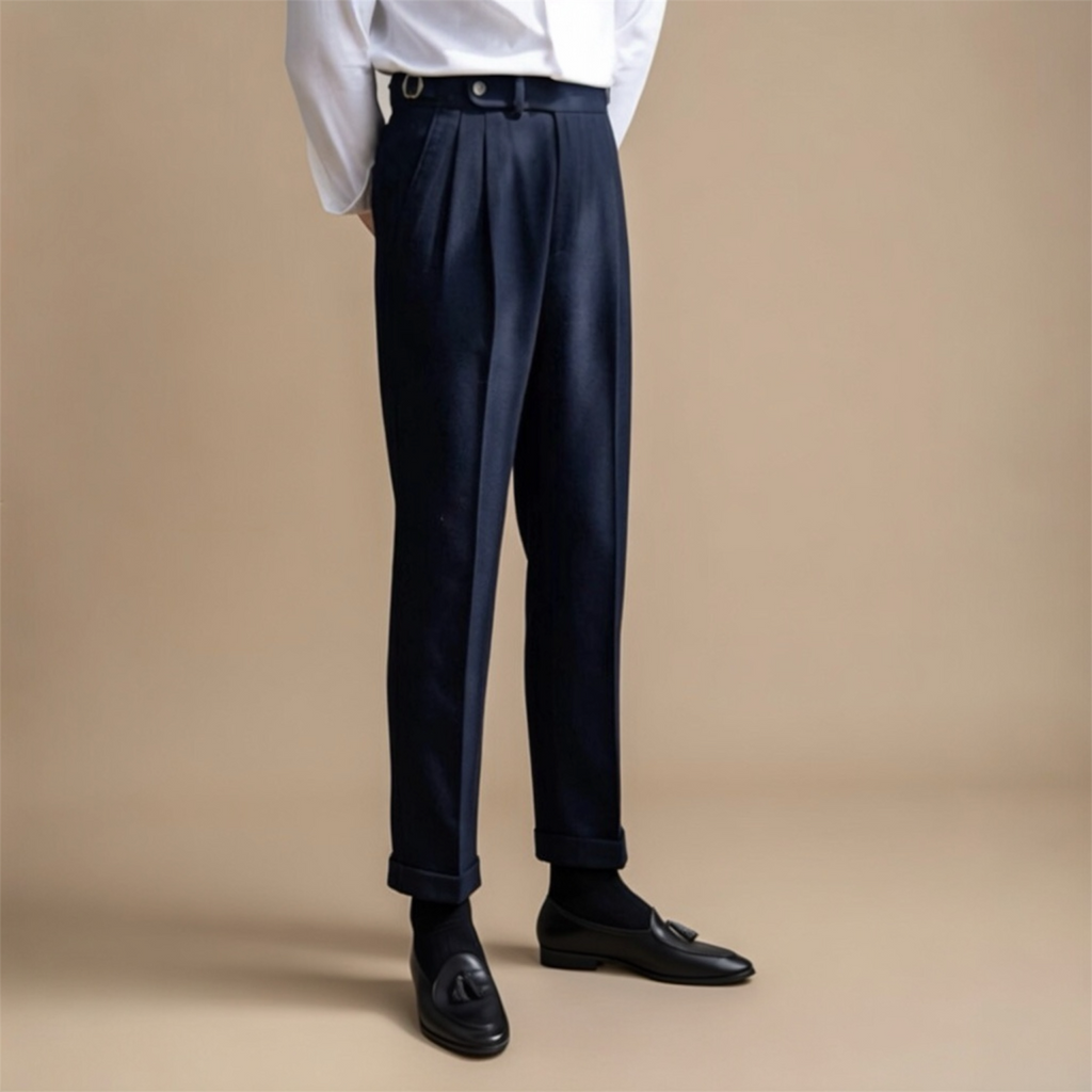 Belmont Pleated Trousers