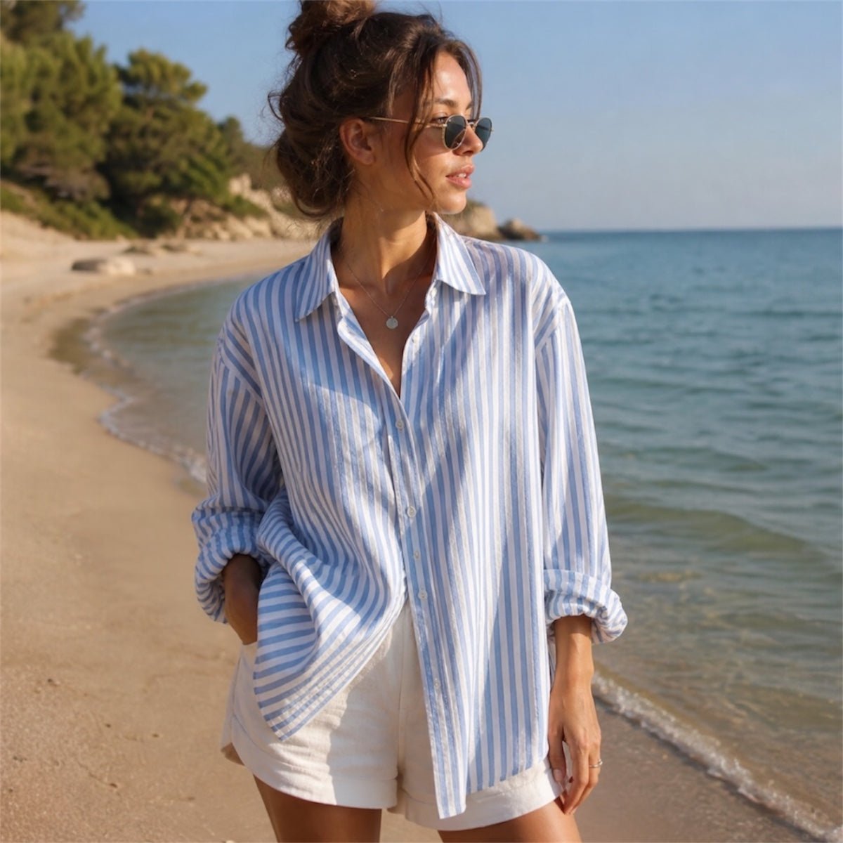 Capri Linen Blouse - Gentlemen X