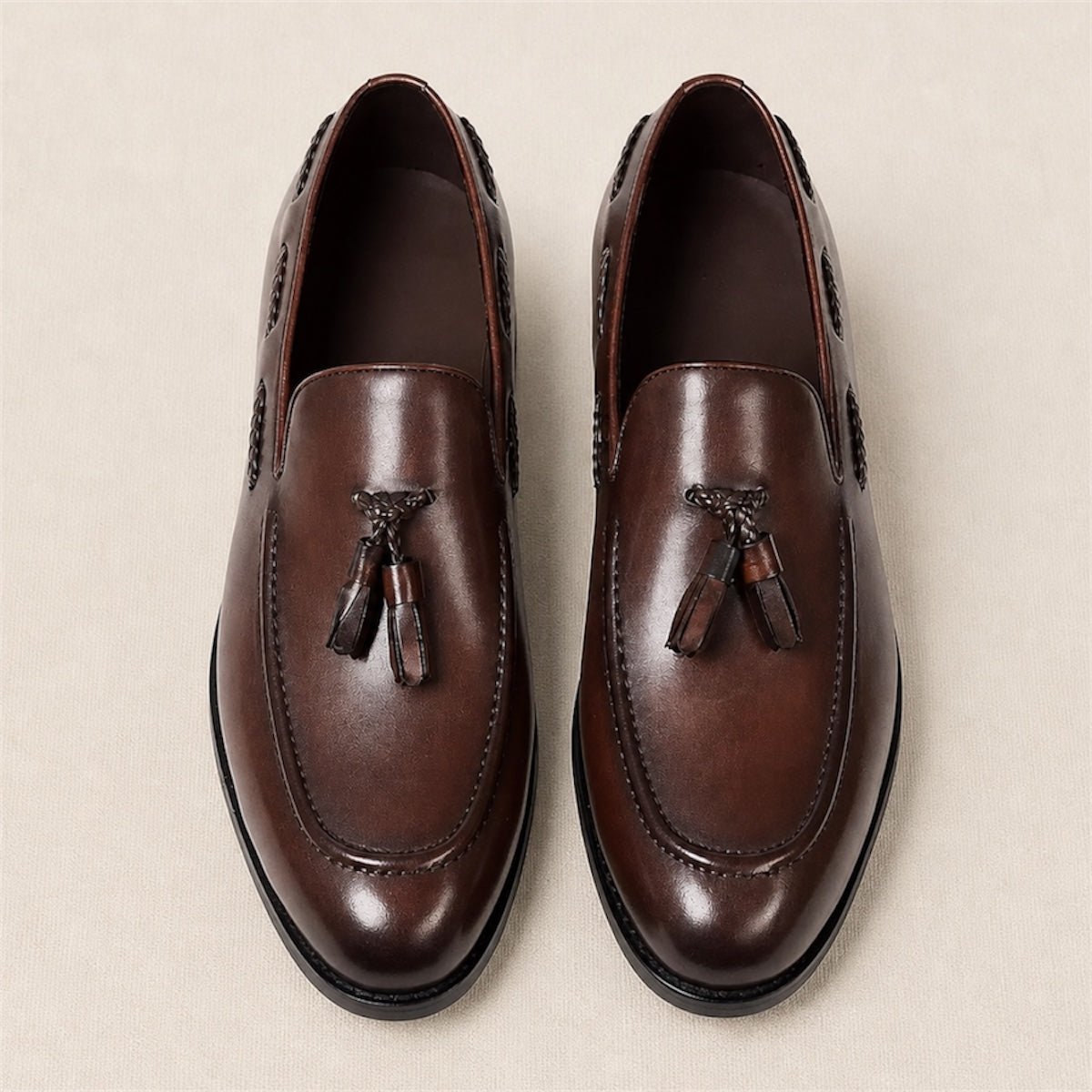 Leather Tassel Loafers - Gentlemen X