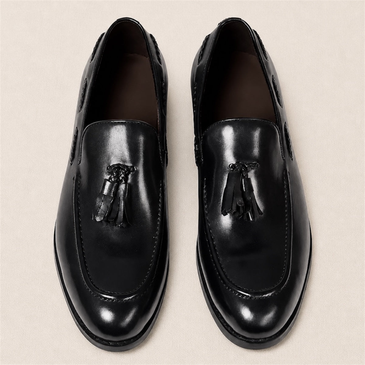 Leather Tassel Loafers - Gentlemen X