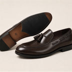 Leather Tassel Loafers - Gentlemen X
