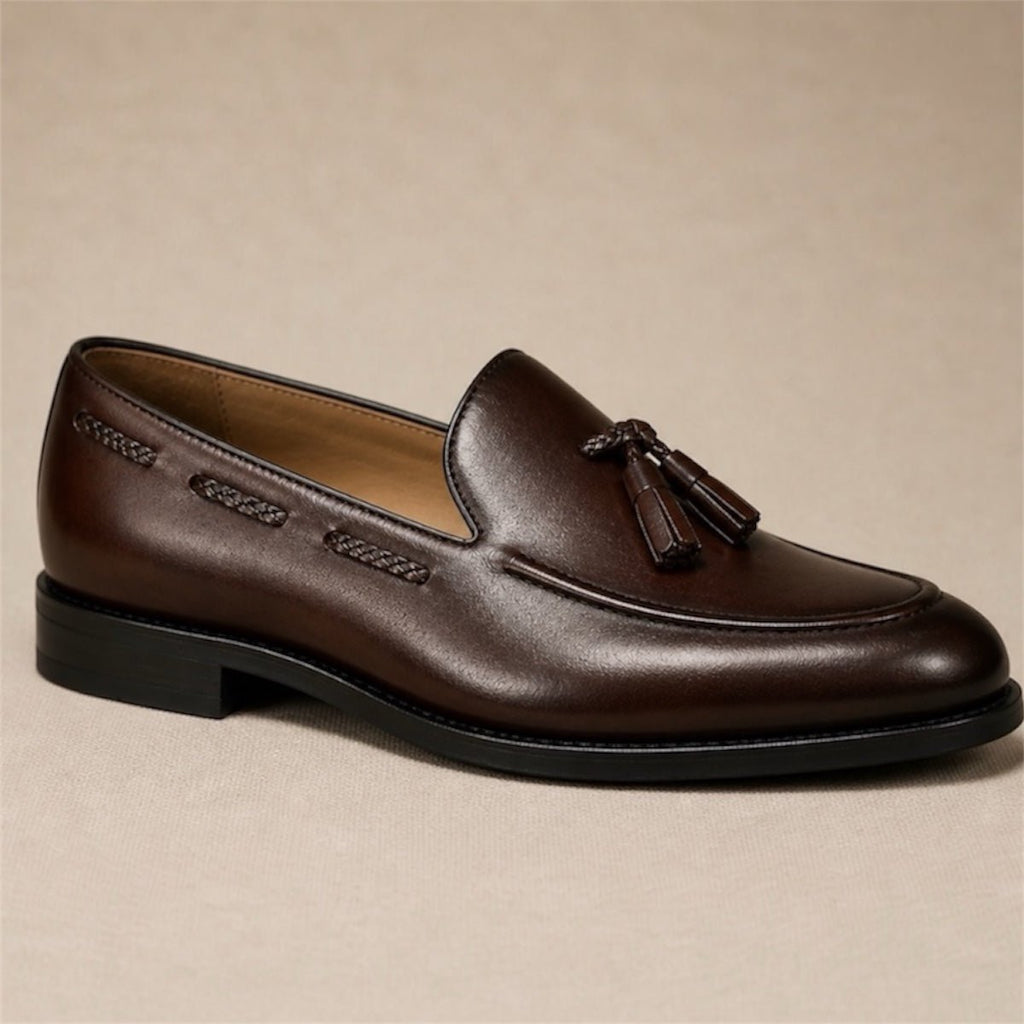 Leather Tassel Loafers - Gentlemen X