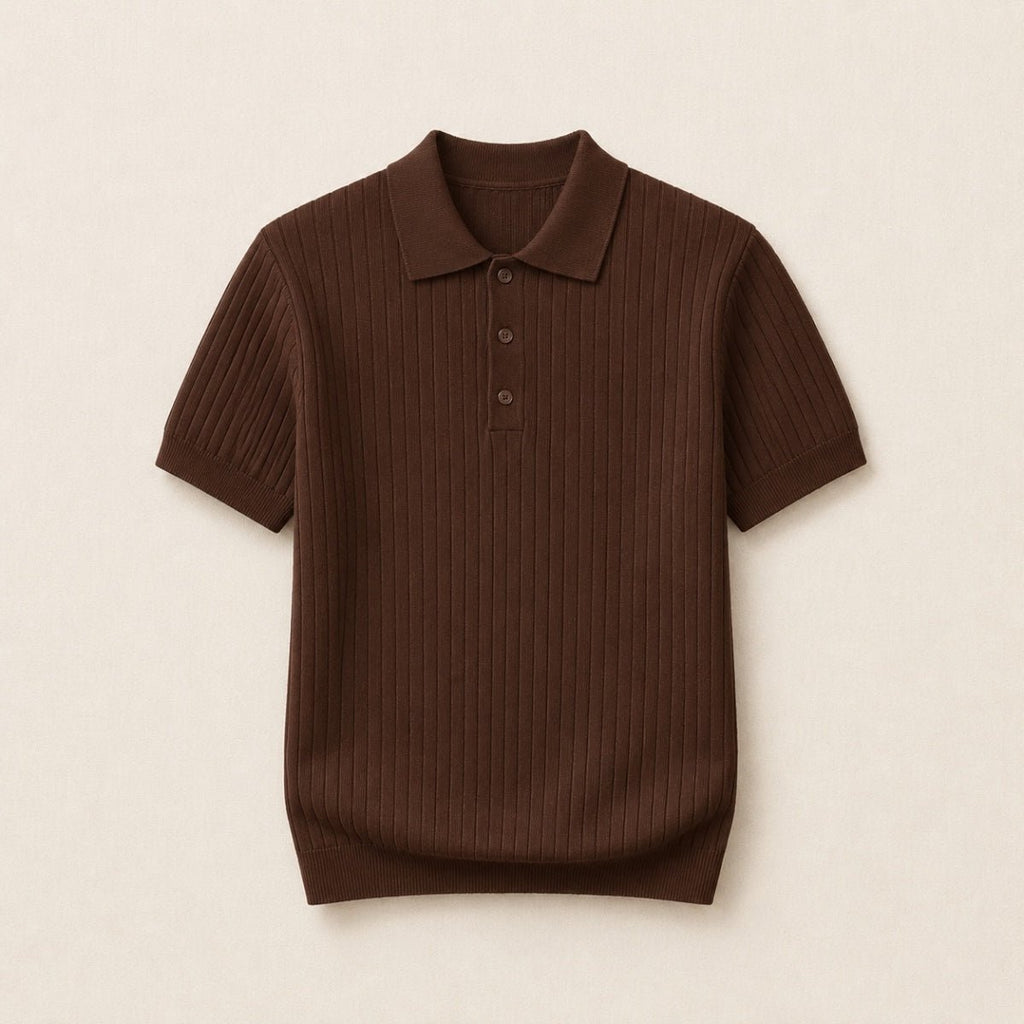 Relaxed Knit Polo - Gentlemen X