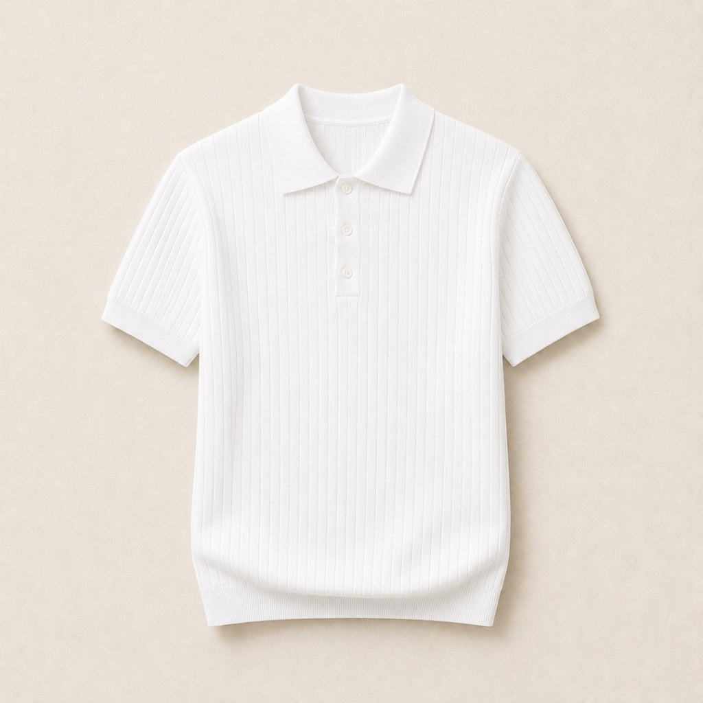 Relaxed Knit Polo - Gentlemen X