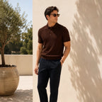 Relaxed Knit Polo - Gentlemen X