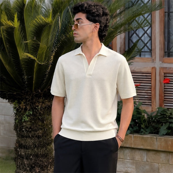 Gentlemen’s Polo Cotton Knit