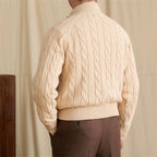 The Cable Zip Cardigan - Gentlemen X