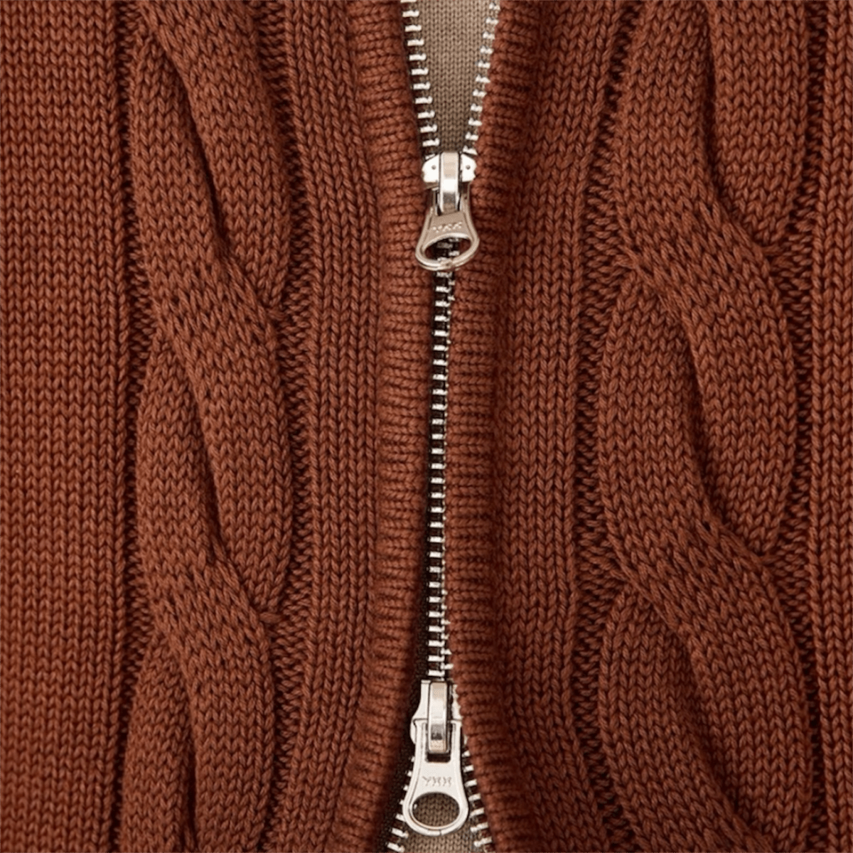 The Cable Zip Cardigan - Gentlemen X