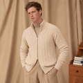 The Cable Zip Cardigan - Gentlemen X