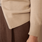 Patterned Zip-Up Cardigan - Gentlemen X