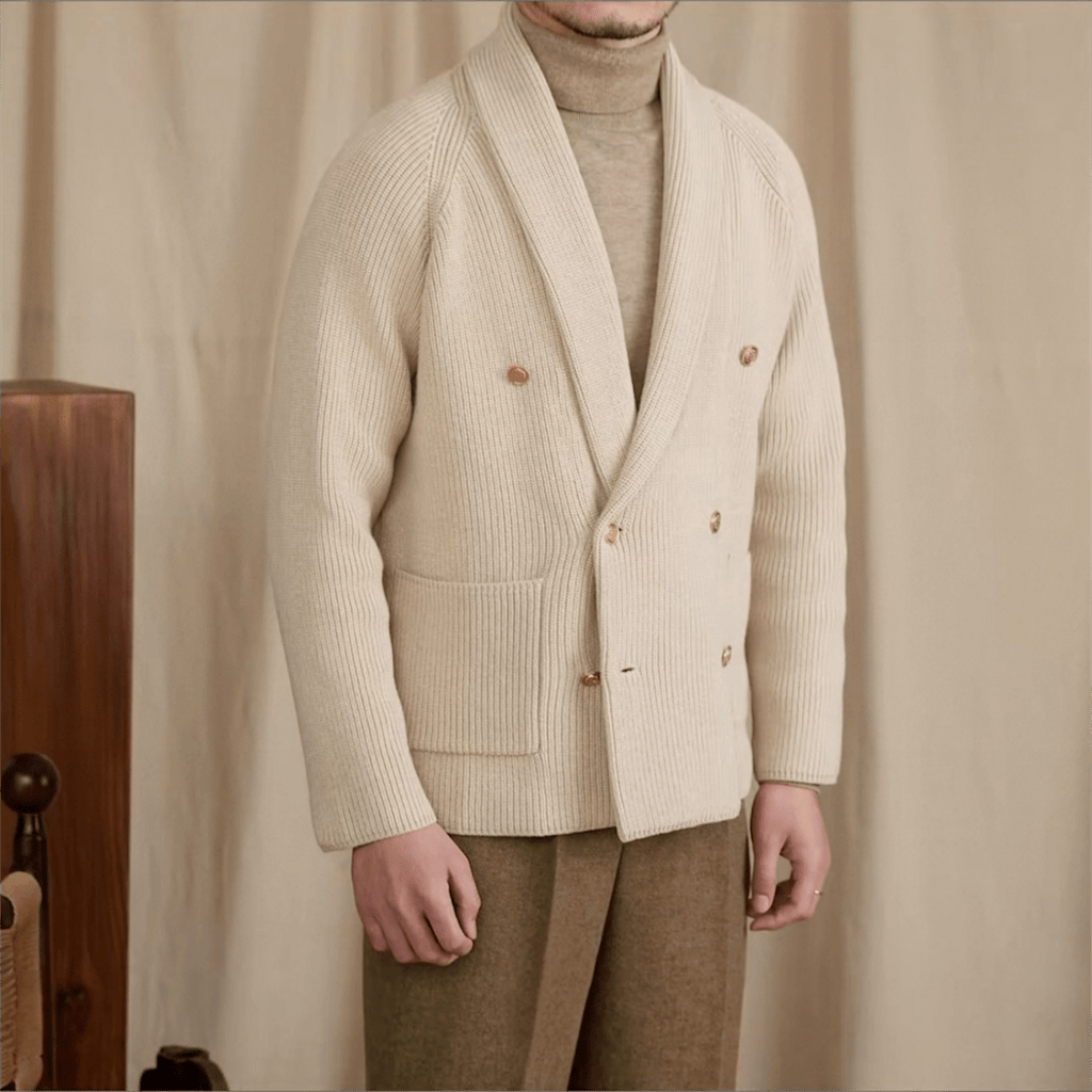 Double Shawl Cardigan - Gentlemen X